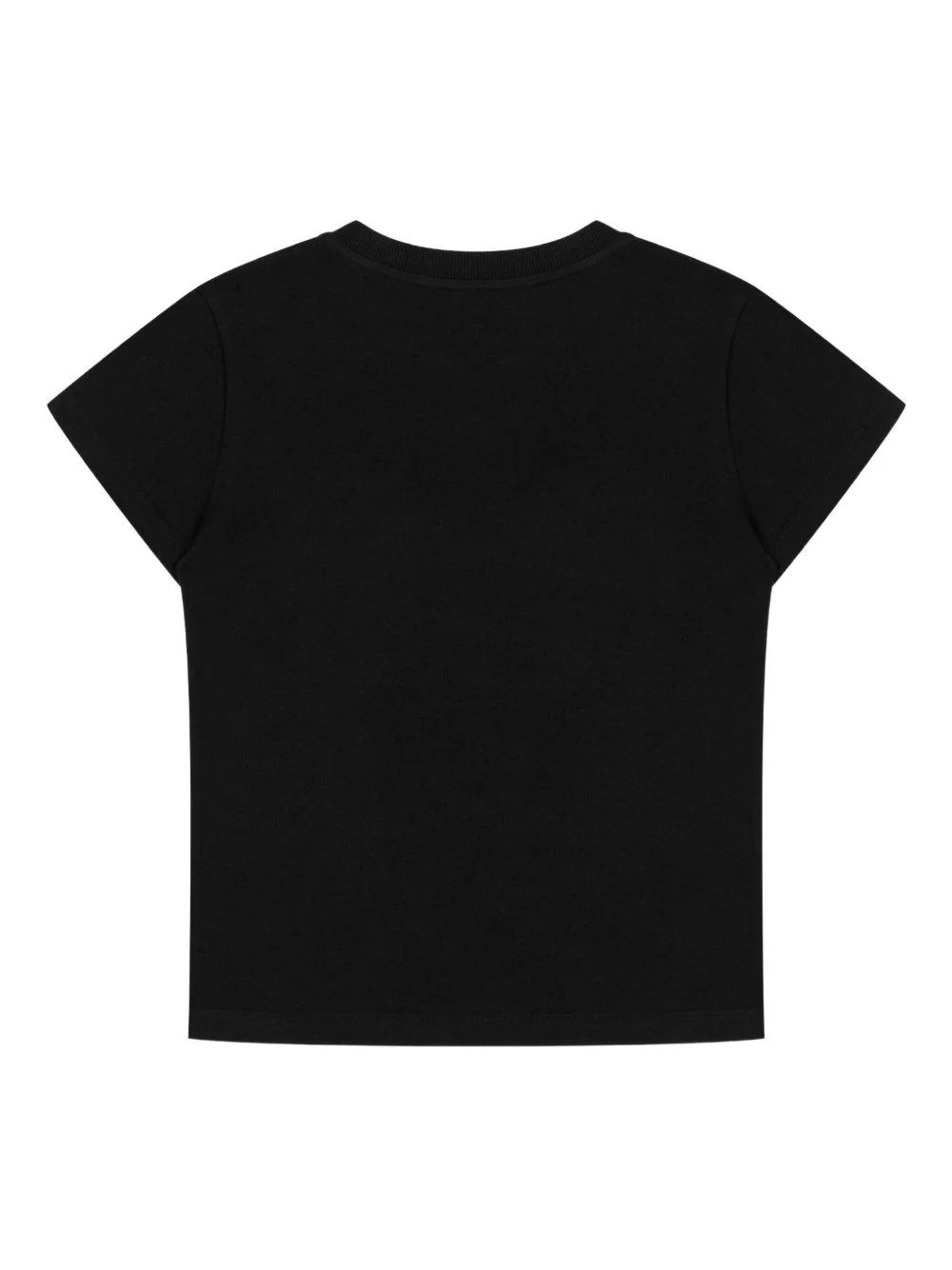 T-shirt per bambina Moschino Kids nera con logo Teddy Bear - Image 2