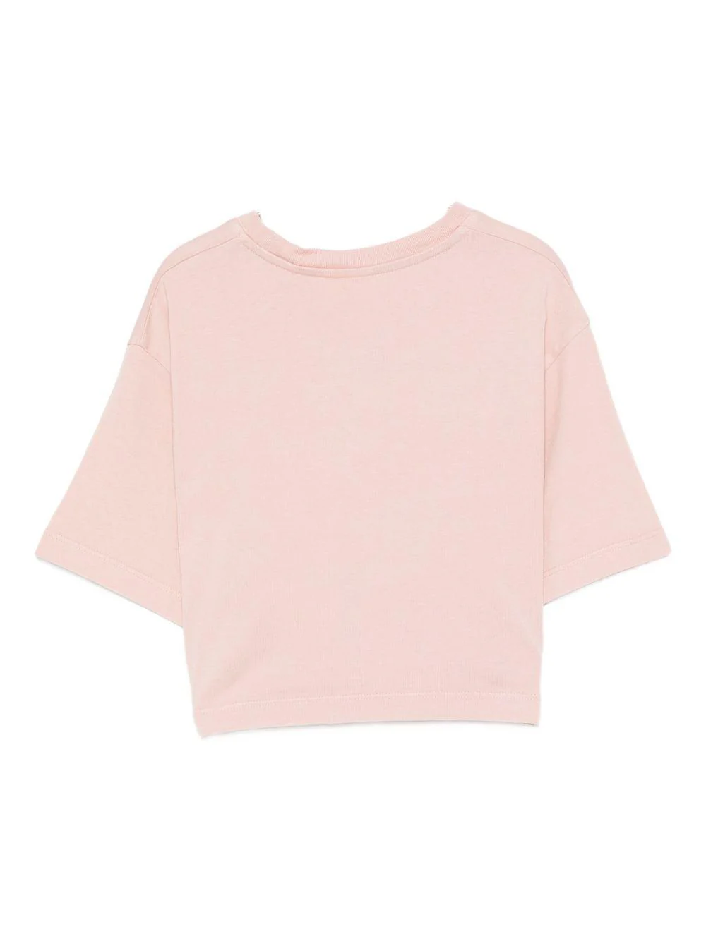 T-shirt per bambina Off-White Kids rosa con logo - Image 2