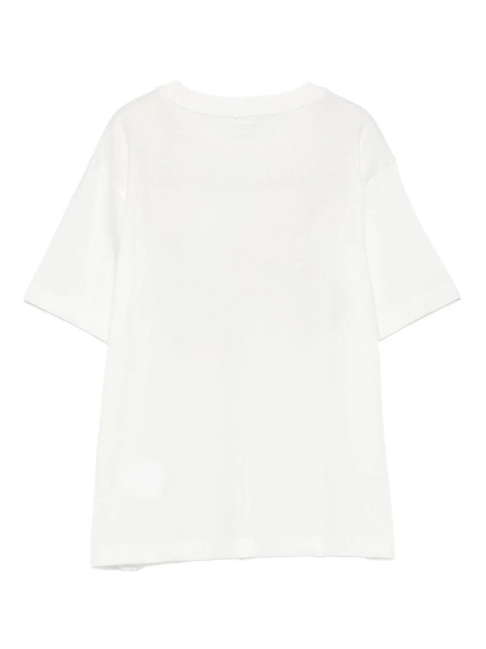 T-shirt per bambina Stella McCartney Kids bianco con stampa grafica - Image 3