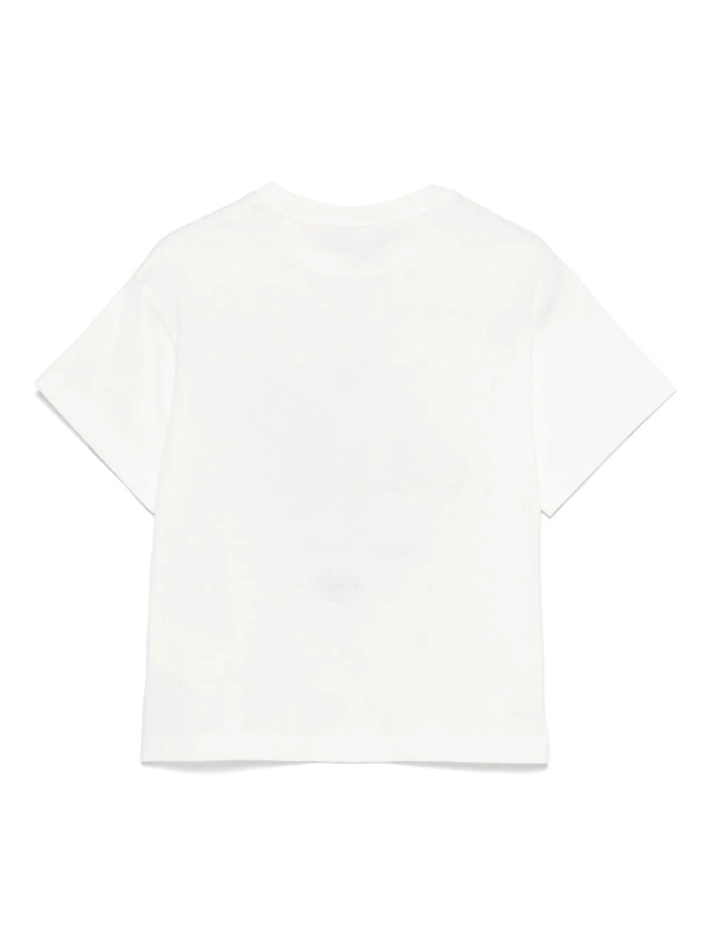 T-shirt per bambini Fendi Kids bianco con stampa grafica - Image 3