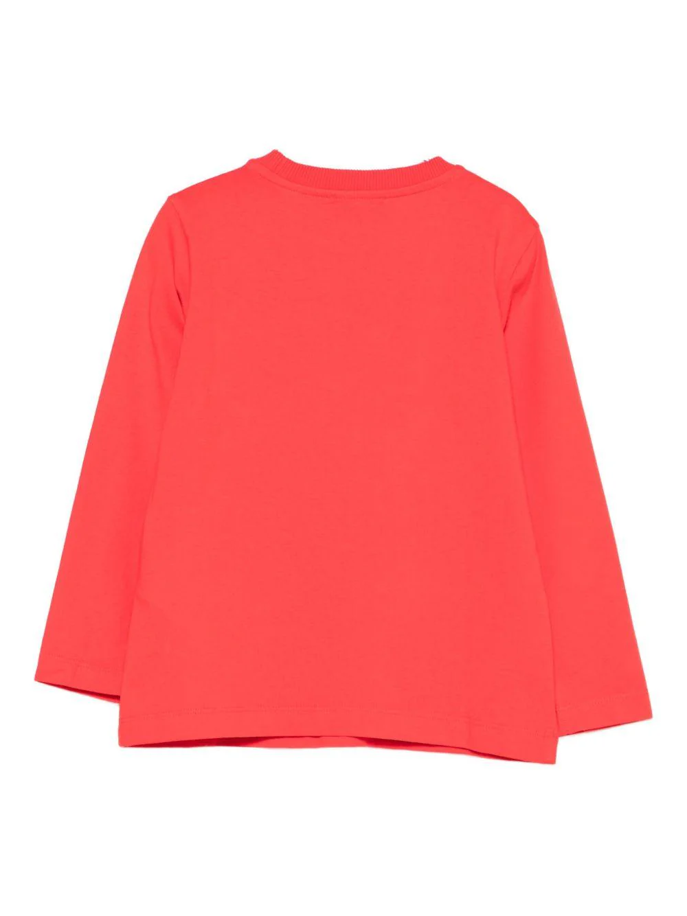 T-shirt per bambini Moschino Kids rosso con stampa grafica - Image 2