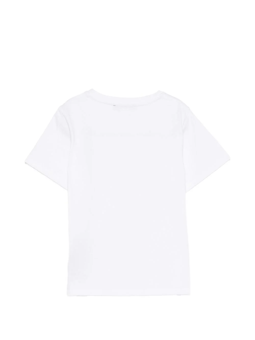 T-shirt per bambino Balmain Kids bianca con logo sul davanti - Image 6