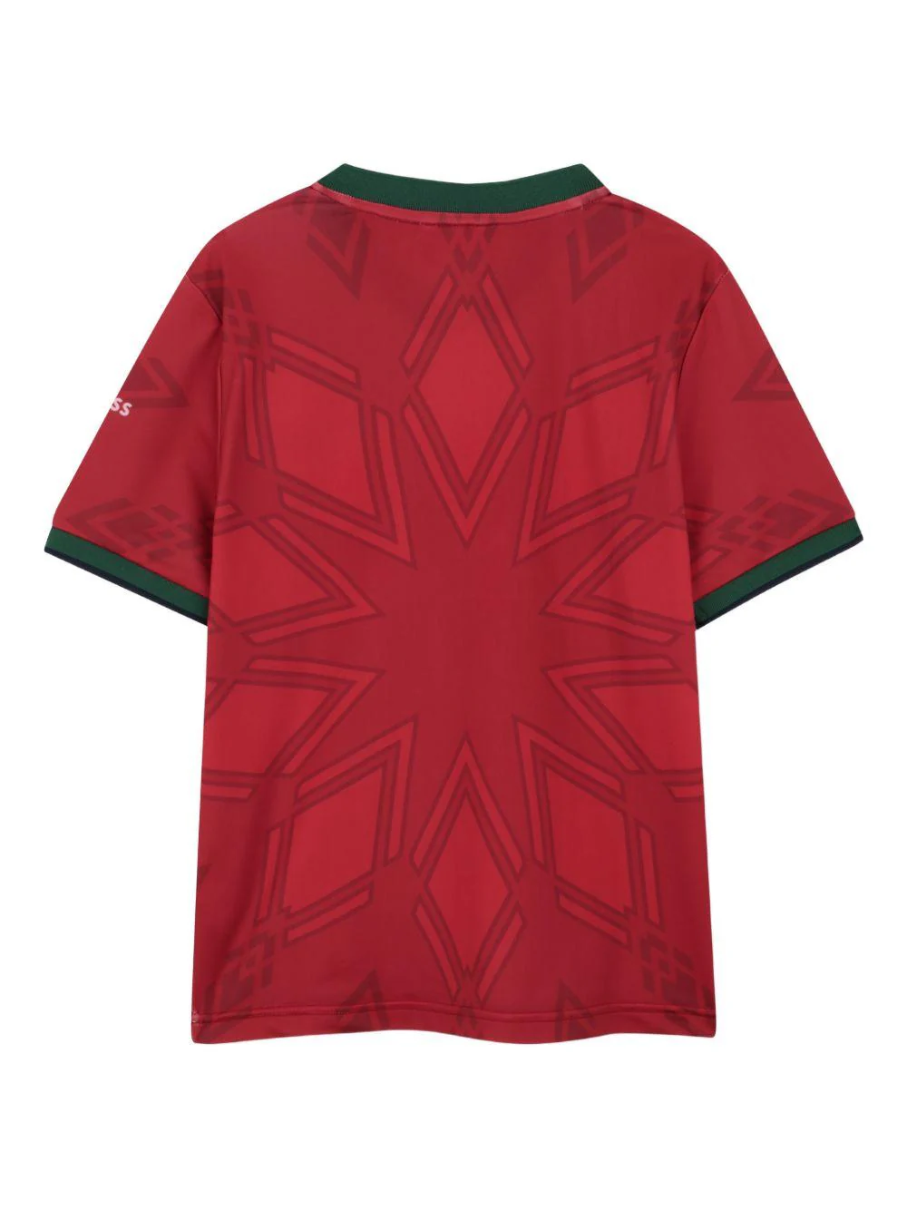 T-shirt per bambino Boss Kids rossa con stampa grafica - Image 2