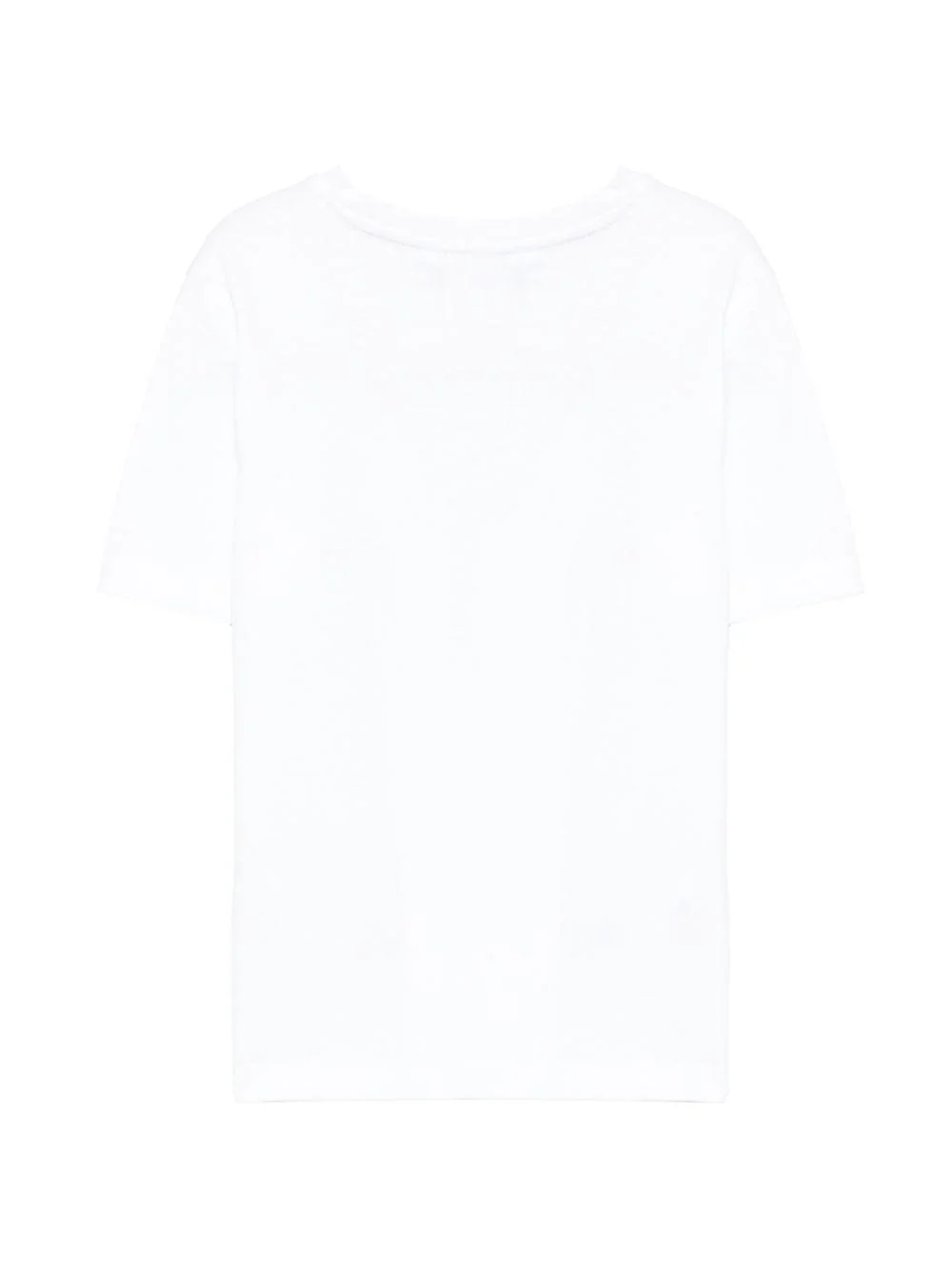 T-shirt per bambino Boss Kidswear bianco con logo sul davanti - Image 2