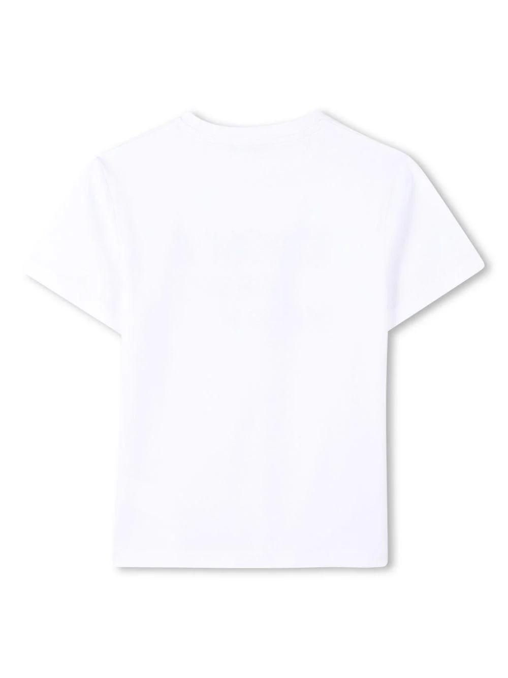 T-shirt per bambino Dkny Kids bianco con stampa con logo sul davanti - Image 2