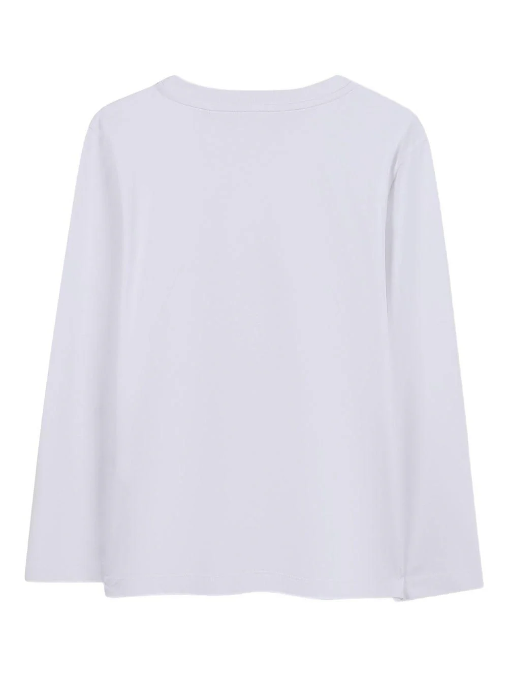 T-shirt per bambino Givenchy Kids bianca con stampa a rombi - Image 2