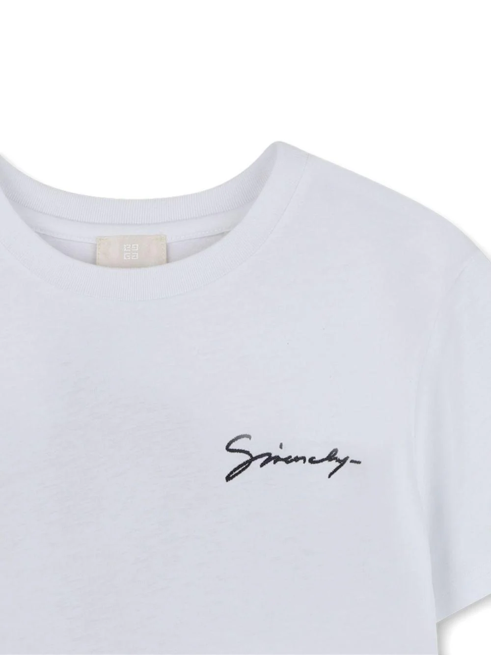 T-shirt per bambino Givenchy Kids bianco con stampa drago - Image 2