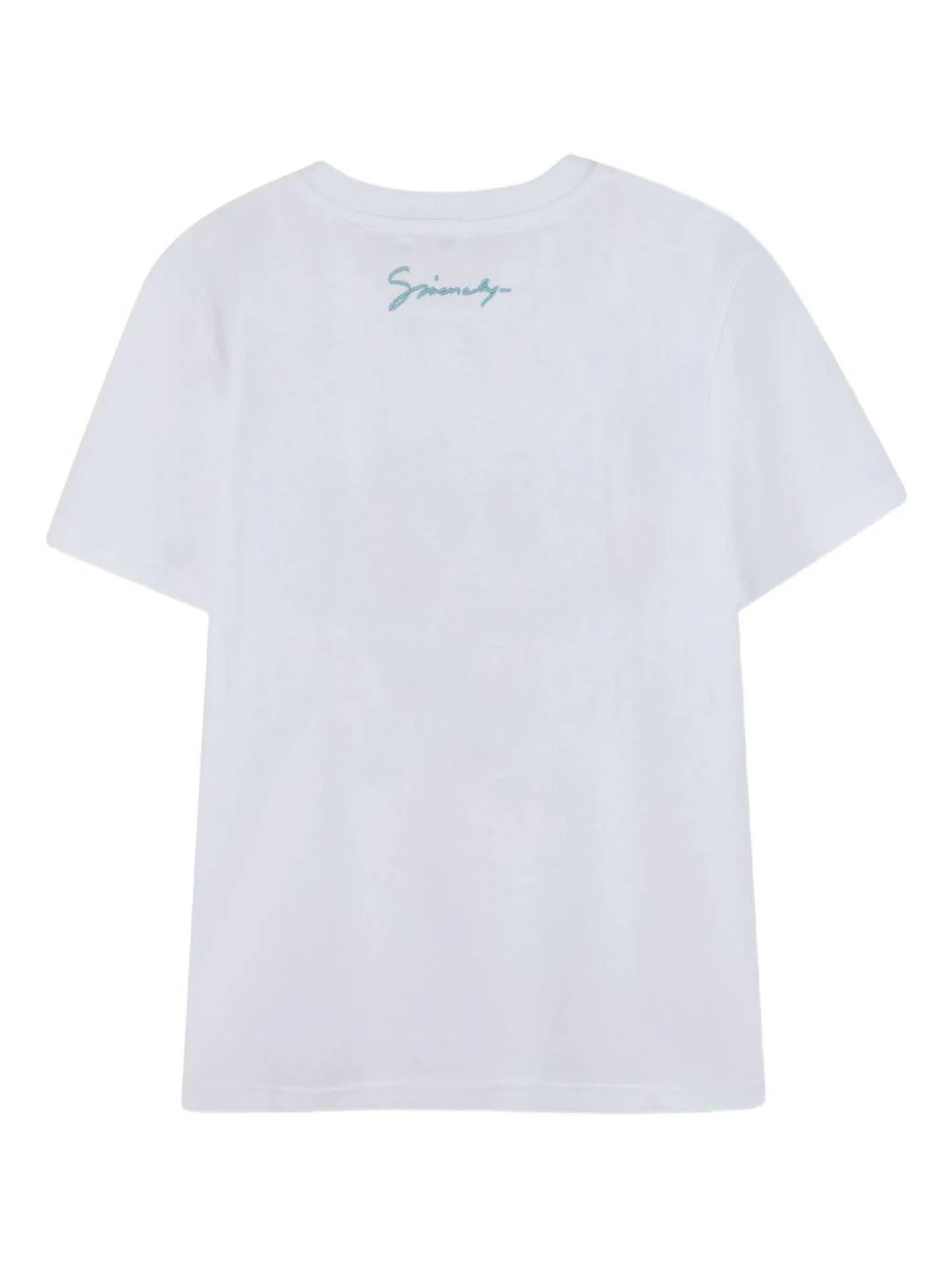 T-shirt per bambino Givenchy Kids bianco con stampa grafica - Image 2