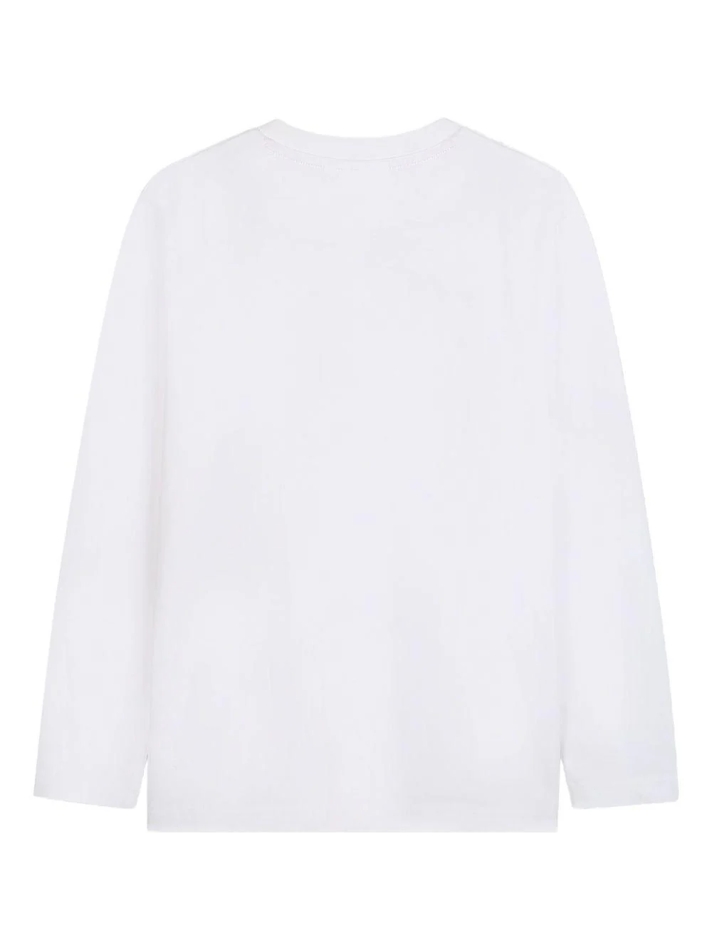 T-shirt per bambino Hugo Kids bianca con dettaglio logo stampato - Image 3