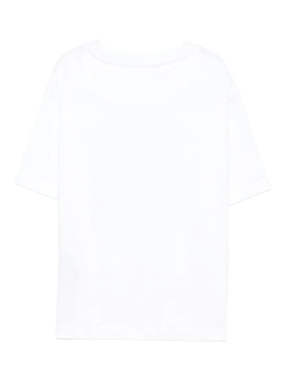 T-shirt per bambino John Richmond Junior bianco con stampa grafica - Image 2