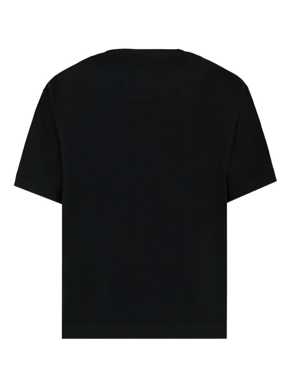 T-shirt per bambino John Richmond Junior nero con dettaglio logo - Image 3