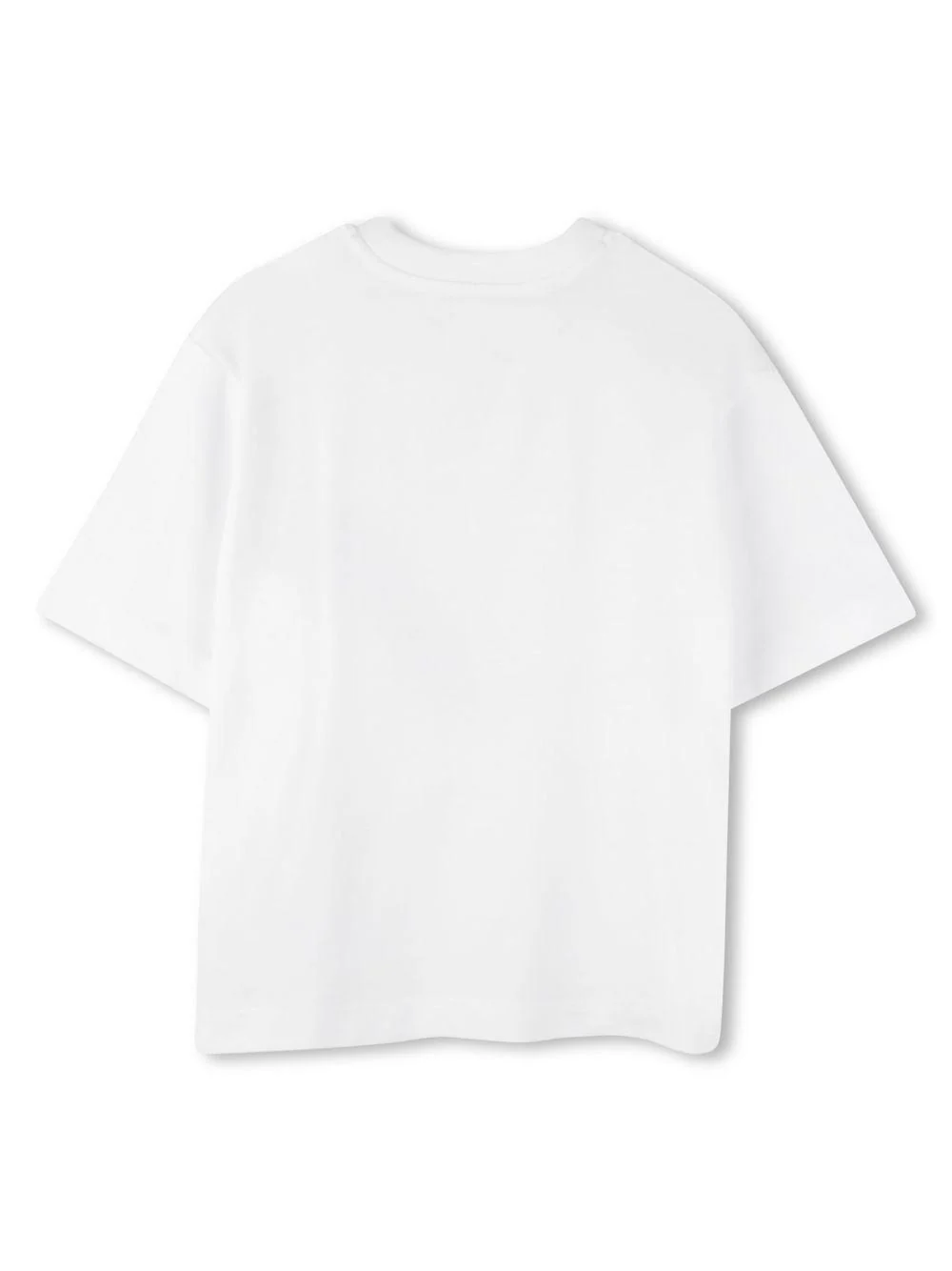T-shirt per bambino Marc Jacobs Kids bianco con taschino 3D con zip - Image 2