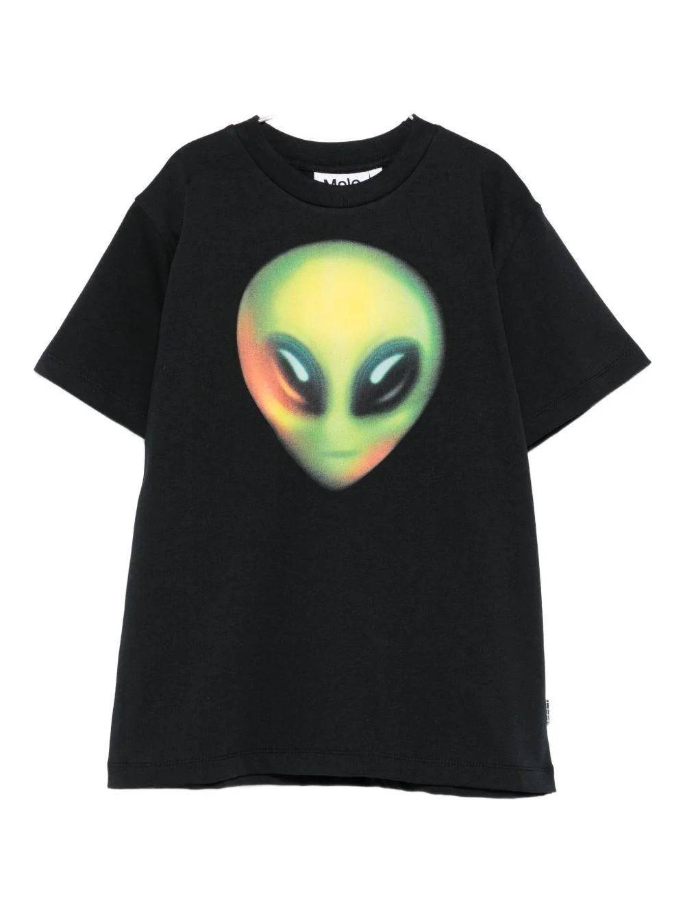 T-shirt per bambino Molo nera con stampa