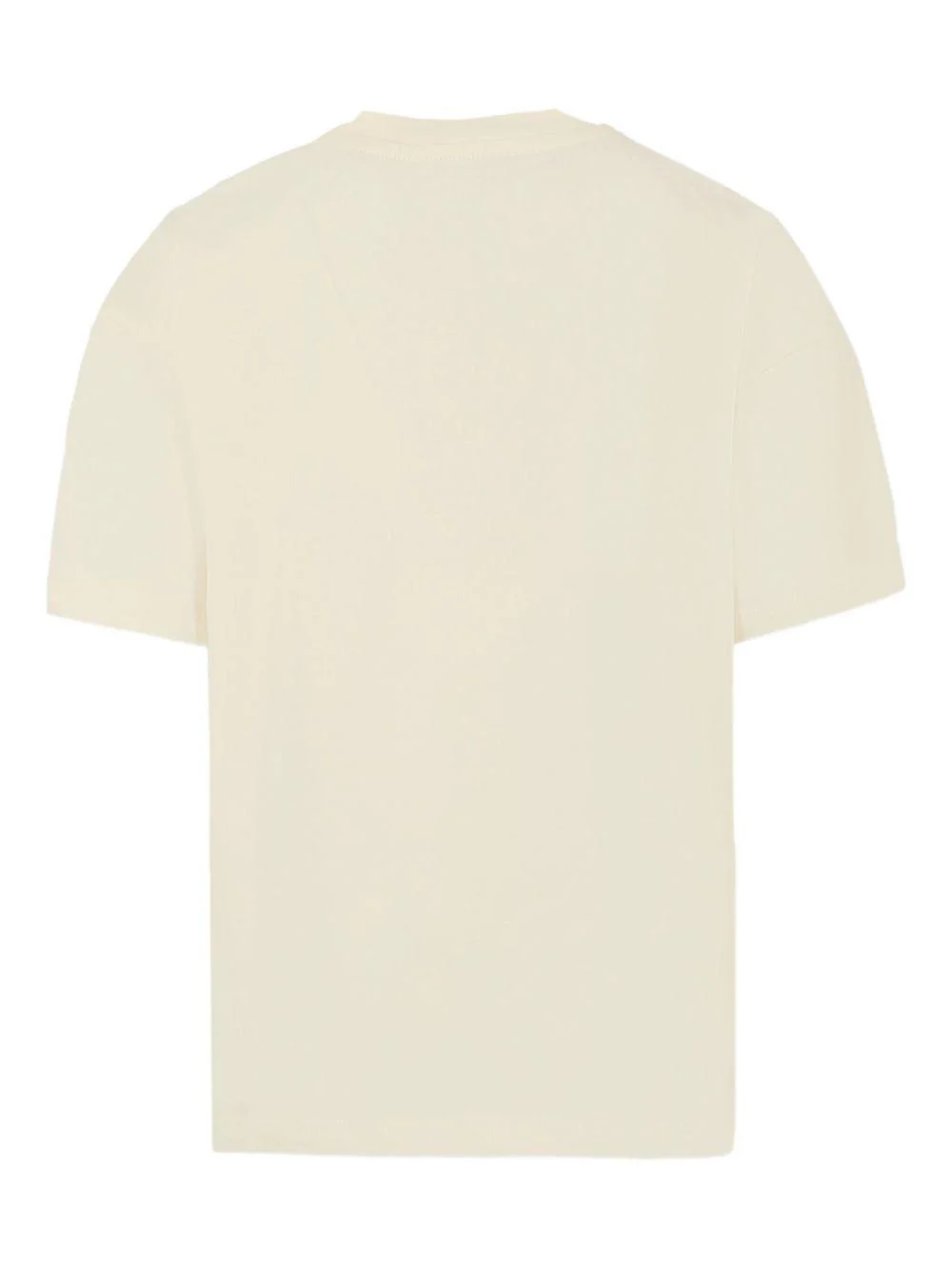 T-shirt per bambino MSGM Kids beige con stampa grafica gatto - Image 3