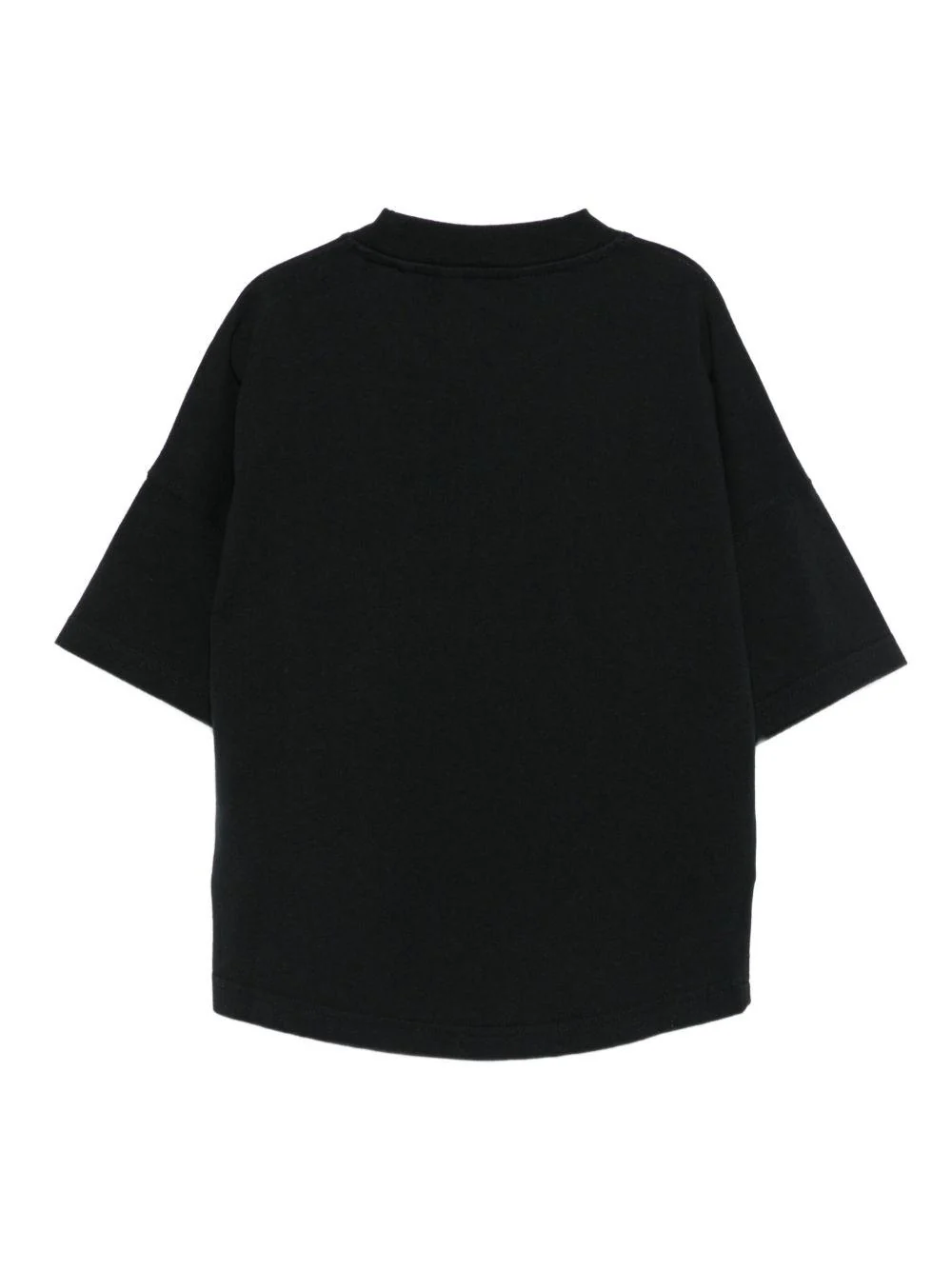 T-shirt per bambino Palm Angels Kids nero con stampa grafica - Image 3