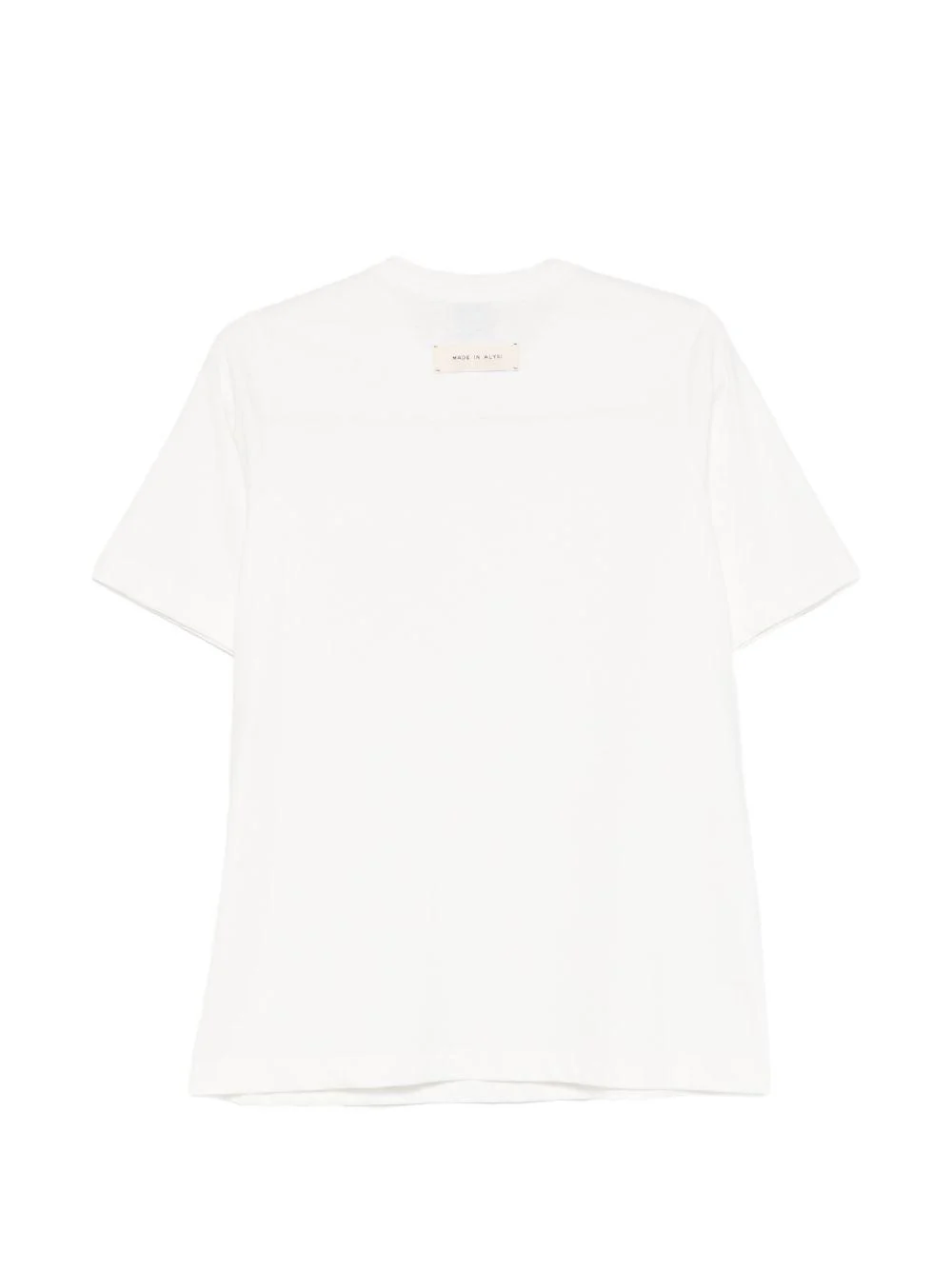 T-shirt per donna Alysi bianca con taschino - Image 2