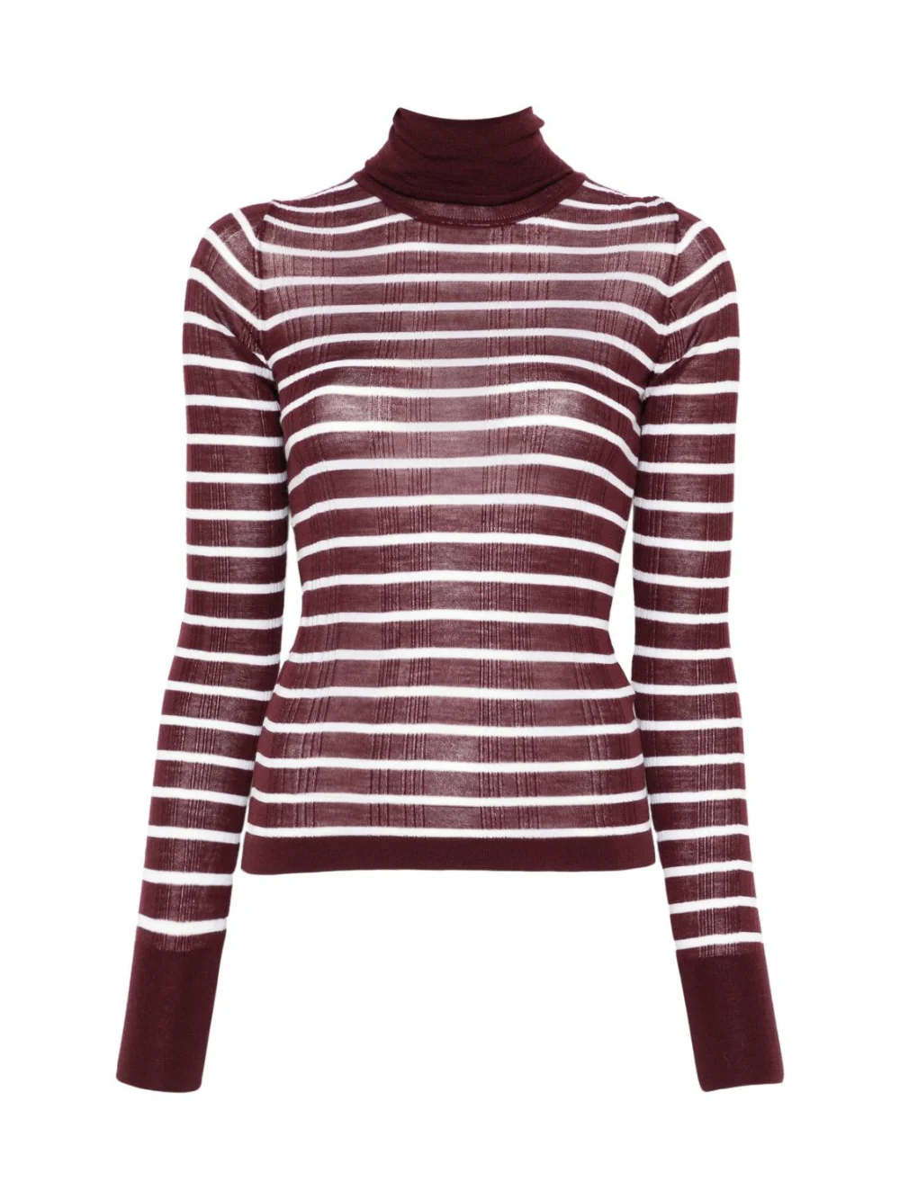 T-shirt per donna ALYSI viola con collo alto