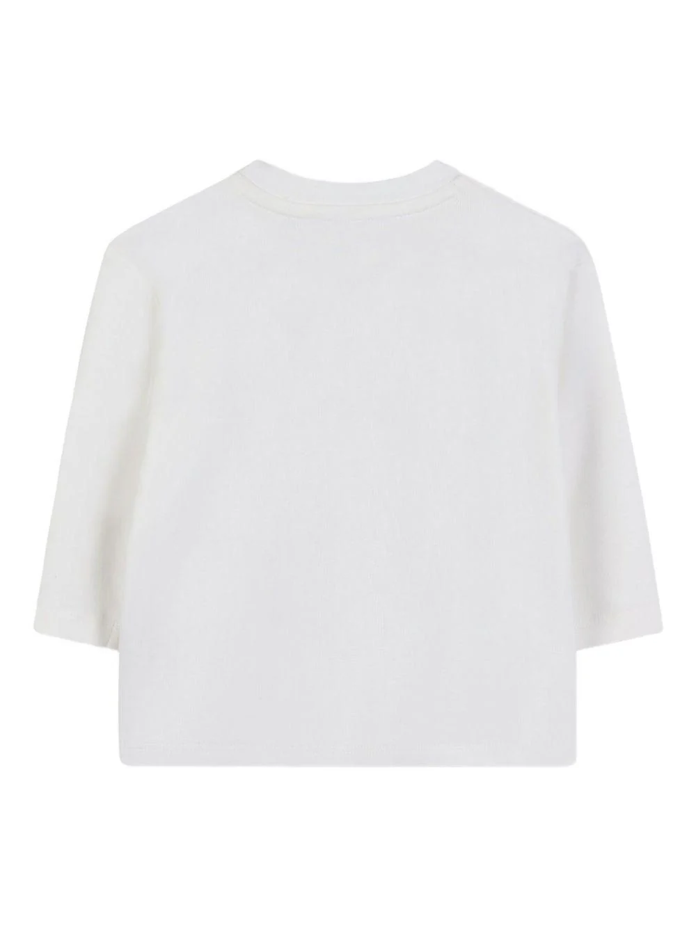 T-shirt per neonata Kenzo Kids bianca con stampa Boke Flower - Image 3