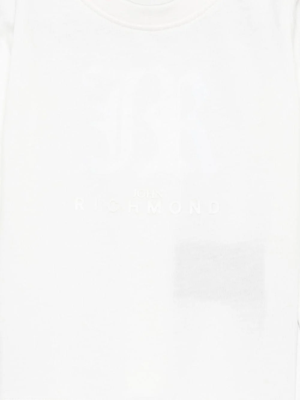 T-shirt per neonati John Richmond Junior bianco con maniche lunghe - Image 2
