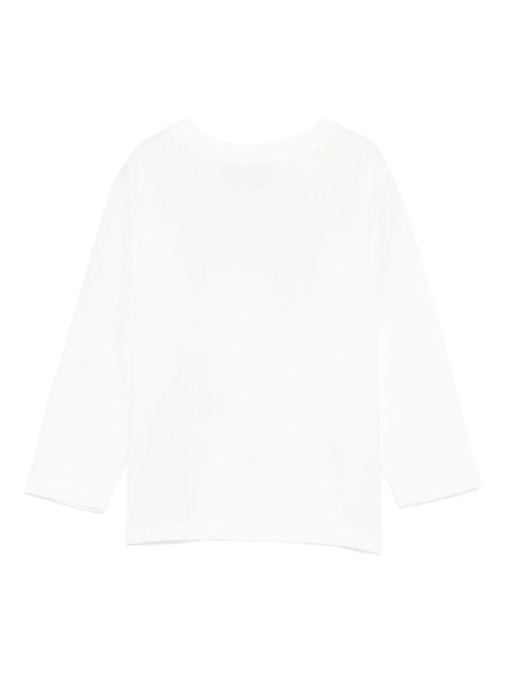 T-shirt per neonati Moschino Kids bianca con stampa Teddy - Image 3