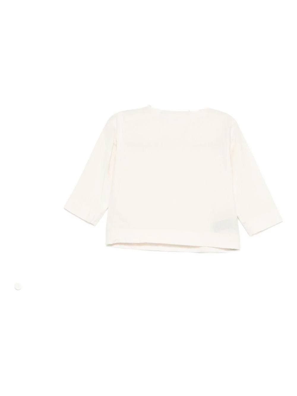 T-shirt per neonato Album di Famiglia Kids beige con girocollo - Image 3