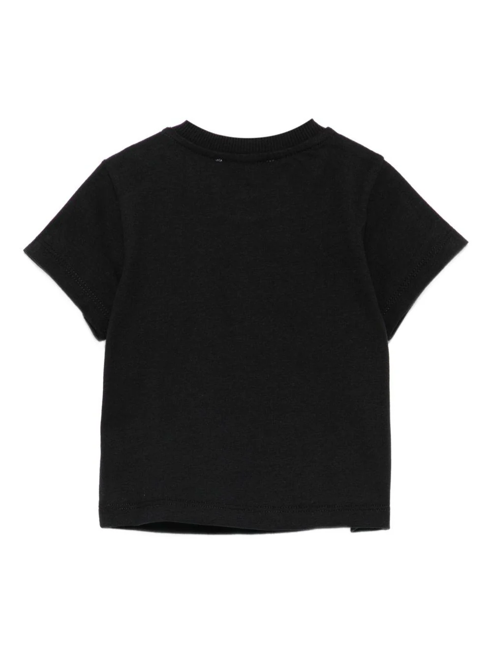 T-shirt per neonato Moschino Kids nero con stampa matite - Image 2