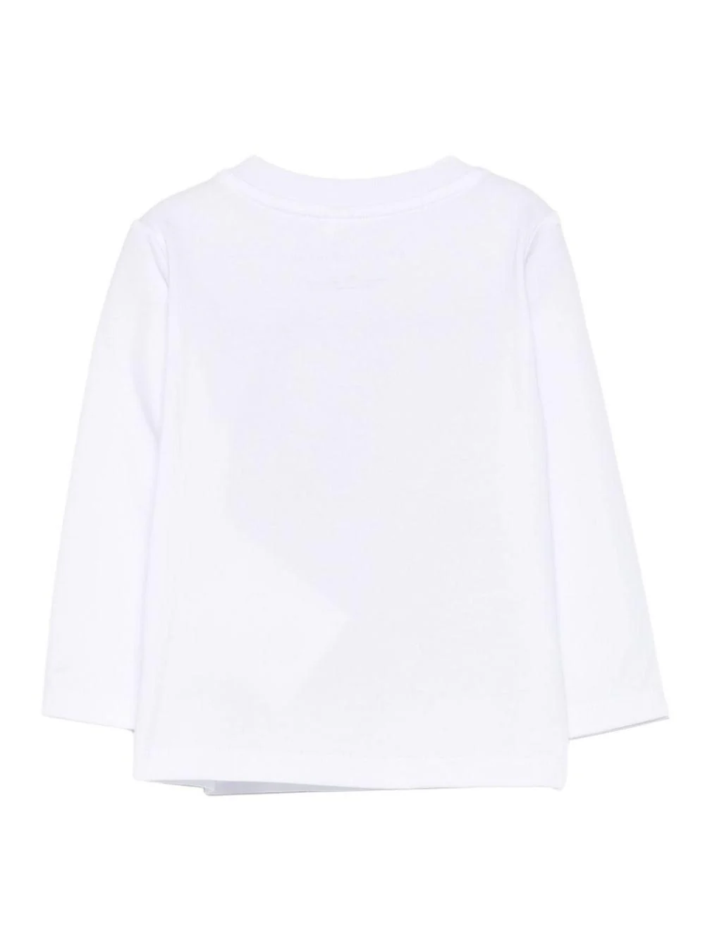 T-shirt per neonato Stella McCartney Kids bianco con stampa grafica - Image 3
