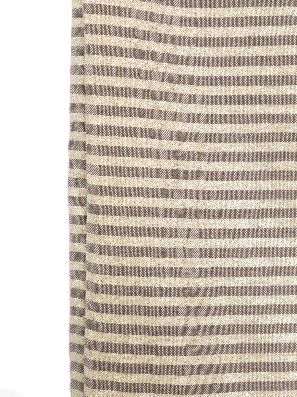 Telo mare MC2 Saint Barth beige e marrone con motivo a righe orizzontali - Image 6