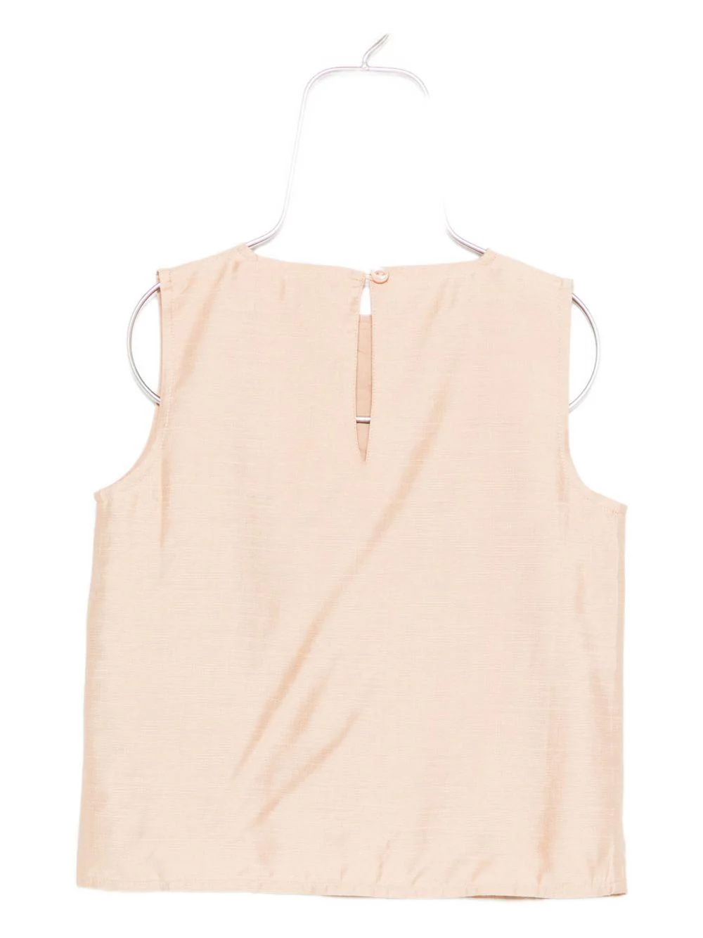 Top per bambina Donsje beige con decorazione a farfalla - Image 2