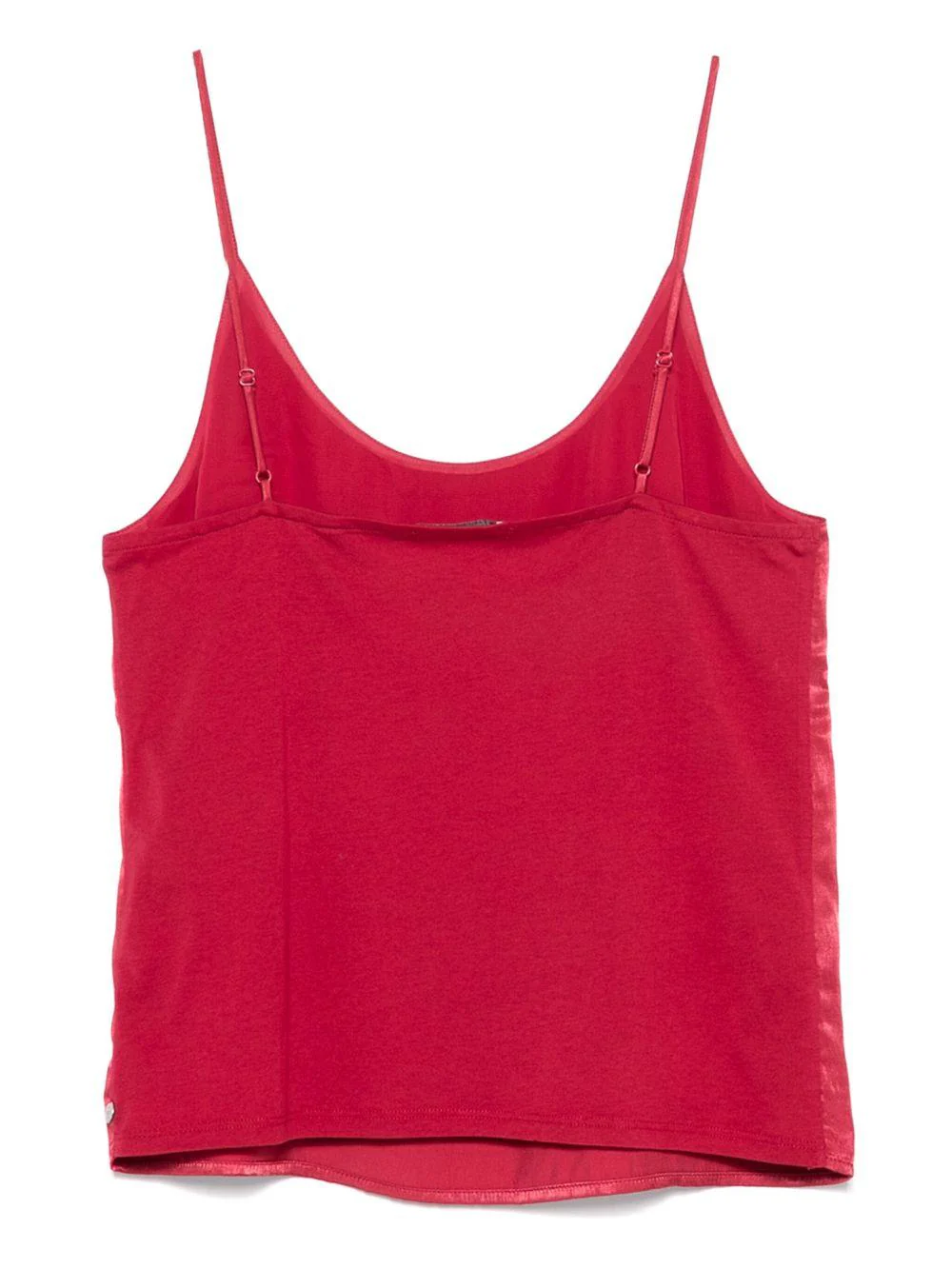 Top per donna Scotch & Soda rosso con design satinato - Image 2