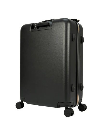 Trolley Eudoxieur per bambini K-Way Kids nero con monogramma K-Way in rilievo tono su tono - Image 2