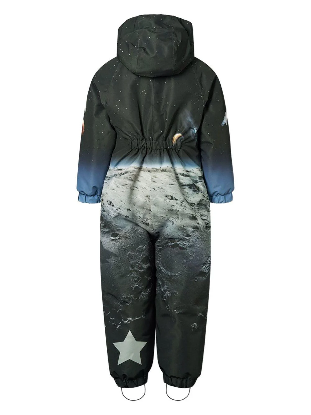 Tuta da neve Polar per bambino Molo multicolore con stampa lunare - Image 4
