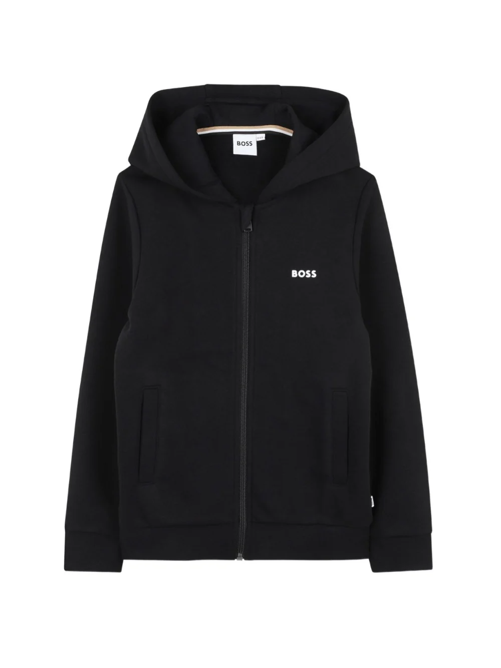 Tuta sportiva per bambino BOSS Kidswear nero con dettaglio logo