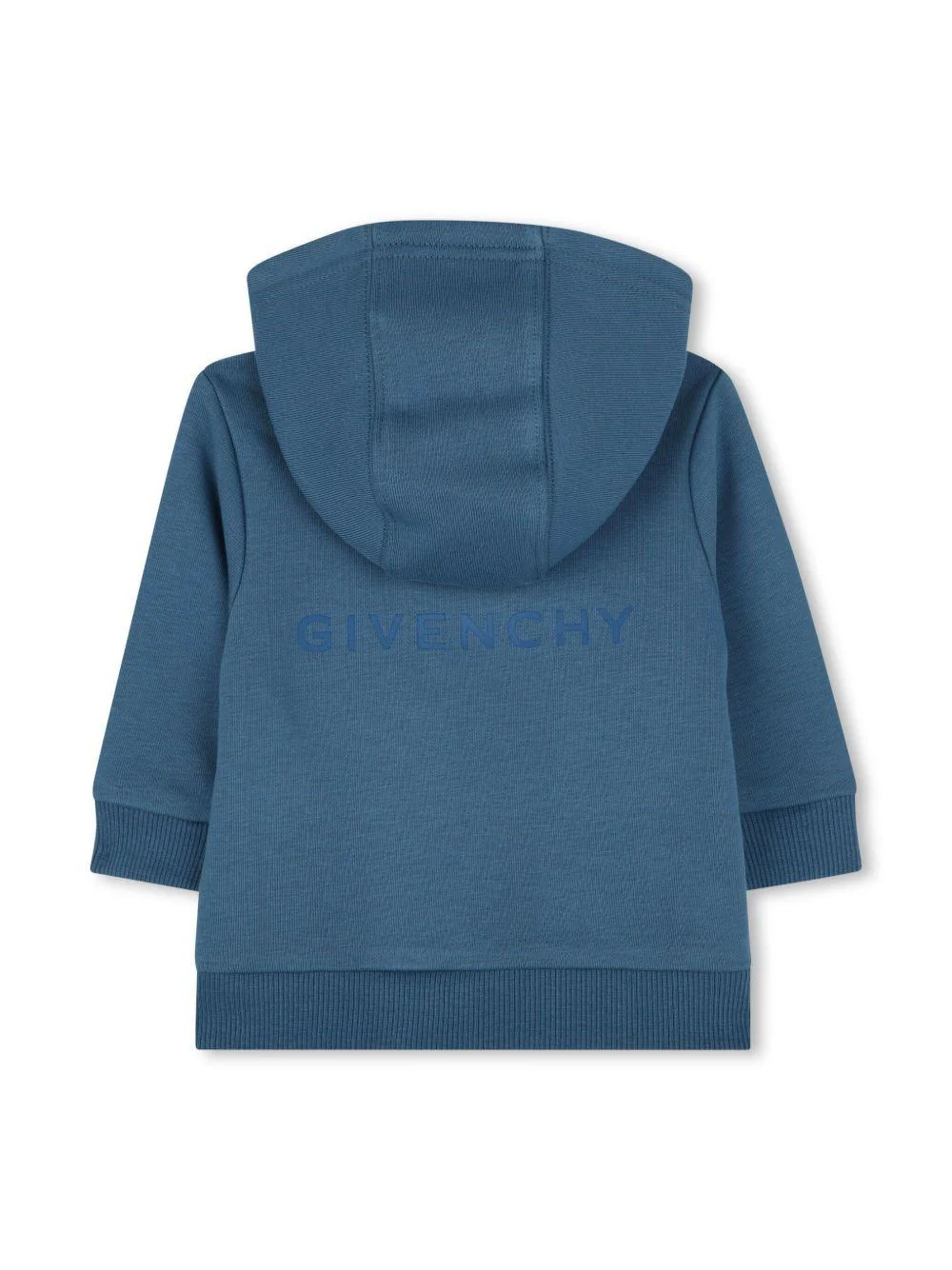 Tuta sportiva per neonato Givenchy Kids blu con stampa 4G - Image 3
