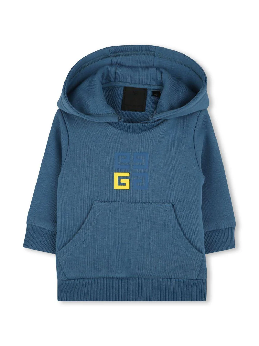 Tuta sportiva per neonato Givenchy Kids blu con stampa 4G - Image 5