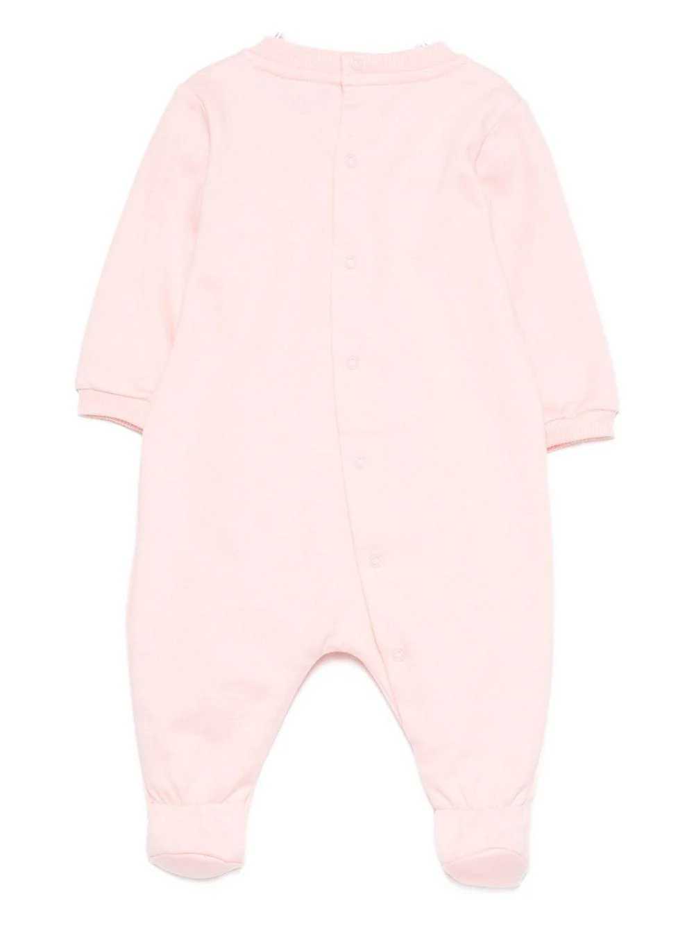 Tutina per neonata Moschino Kids rosa con motivo Teddy Bear - Image 2