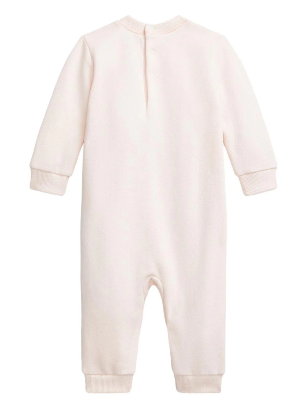 Tutina per neonata POLO RALPH LAUREN KIDS rosa con stampa Polo Bear - Image 2