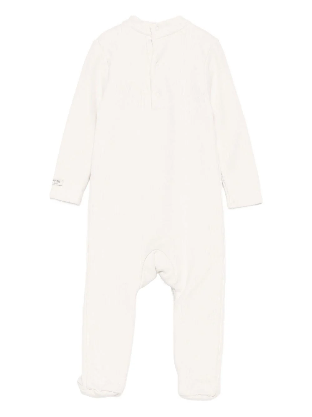 Tutina per neonati Donsje beige con applicazione agnello - Image 2