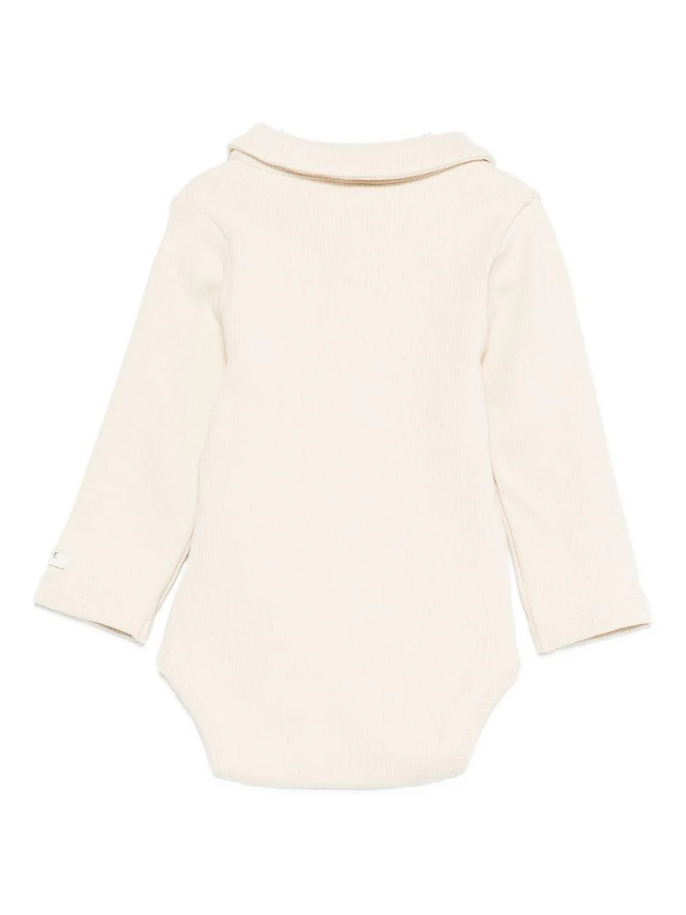 Tutina per neonato Donsje beige con ricamo pupazzo di neve - Image 2