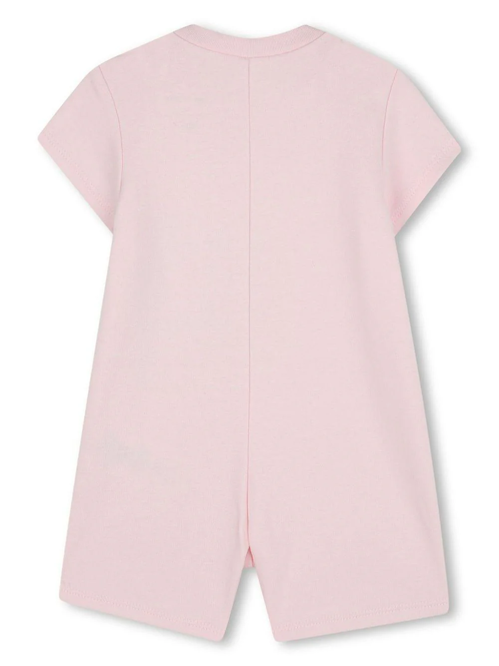 Tutine con stampa per neonata Marc Jacobs Kids rosa con chiusura con abbottonatura a pressione sulle spalle - Image 2